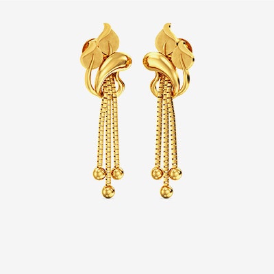 Traditional Gold Earrings Design  Buy Earrings Online