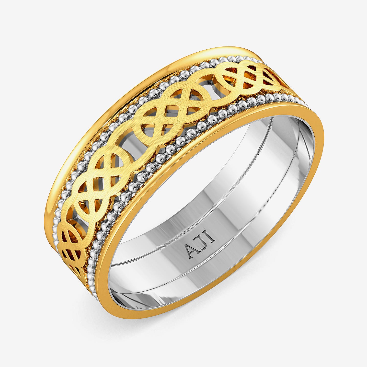 Buy quality New Fancy Design Gold Ring For Men in Ahmedabad-saigonsouth.com.vn