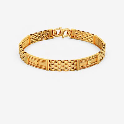 Joyalukkas Impress Collection 22k Yellow Gold Charm Bracelet for Women Gold   Amazonin Fashion