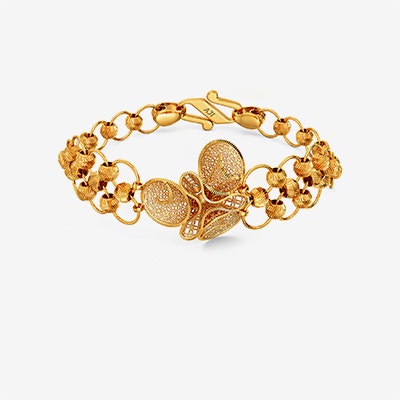 Buy Joyalukkas 22 kt Gold Bangle Online At Best Price  Tata CLiQ