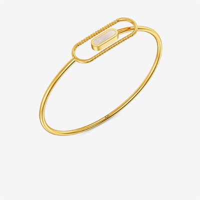 Gold Bangle ZNB255
