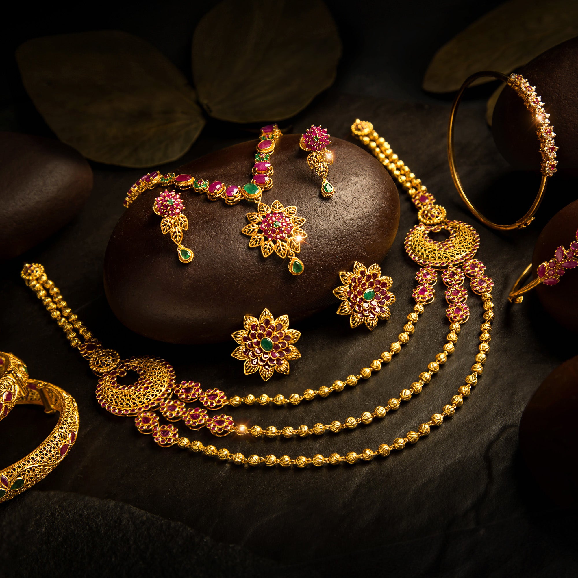 Silver anklets in sales joyalukkas